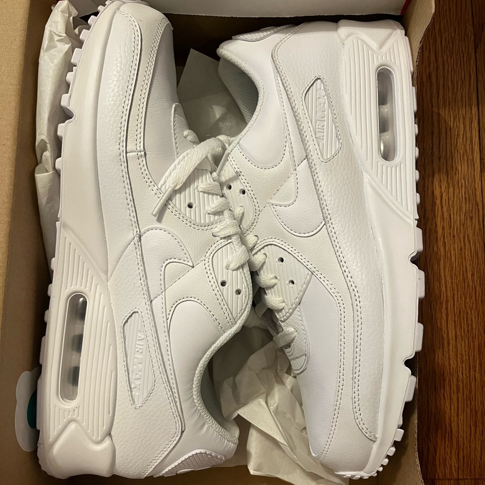 Nike Air Max 90 LTR - All White - Men’s 12 US